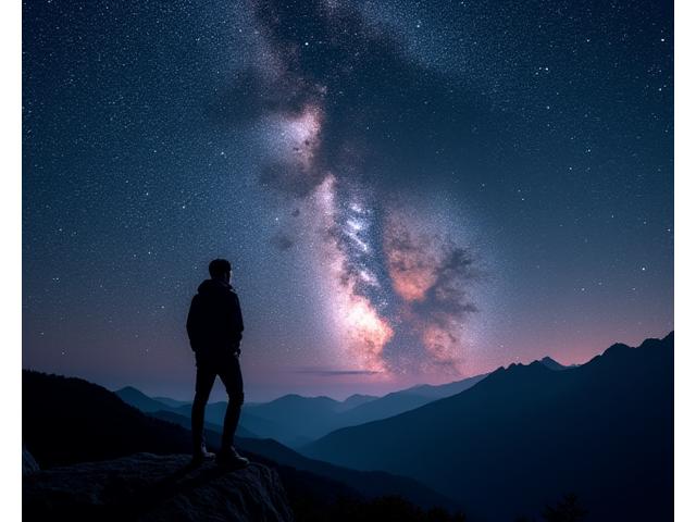 Night Mountain Stargazing